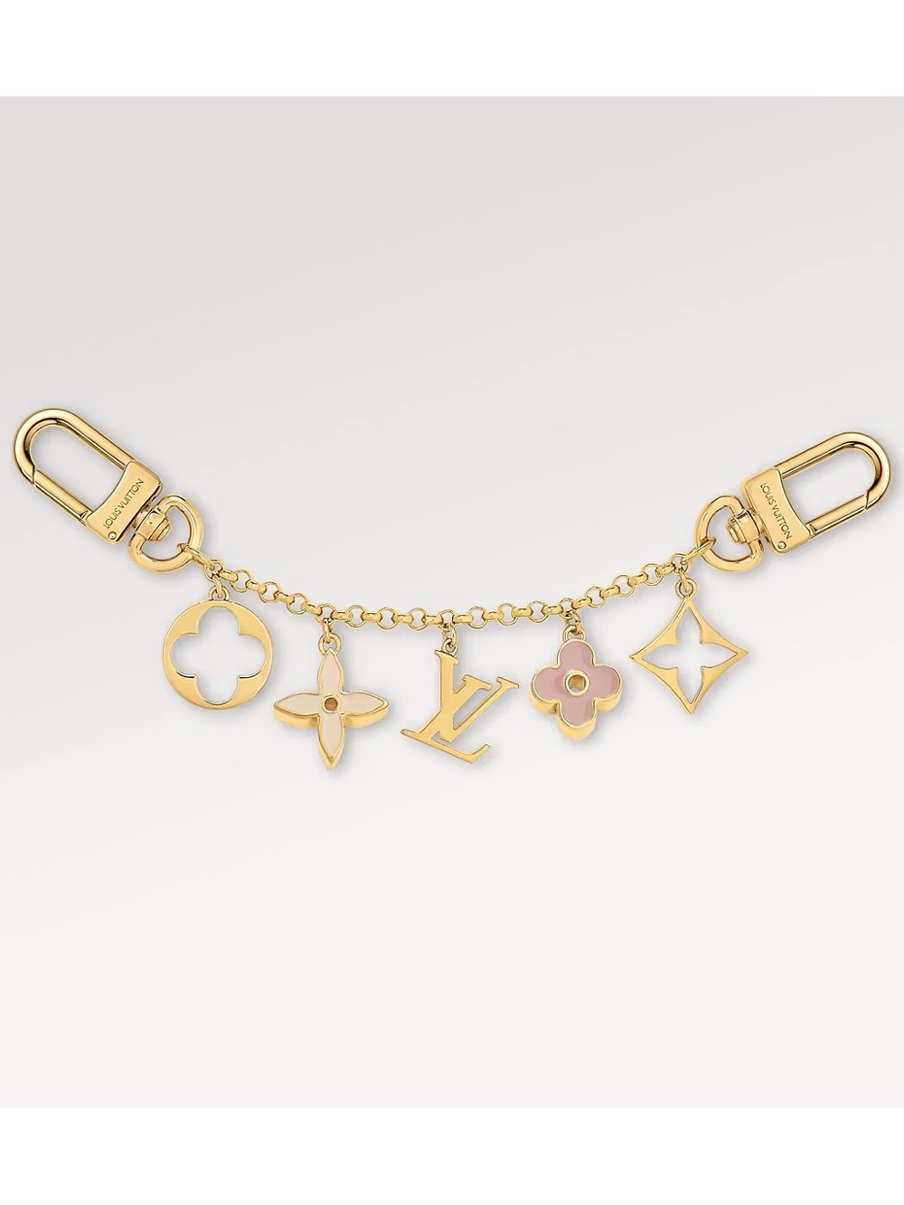 Louis Vuitton Fleur de Monogram Bag Charm Chain